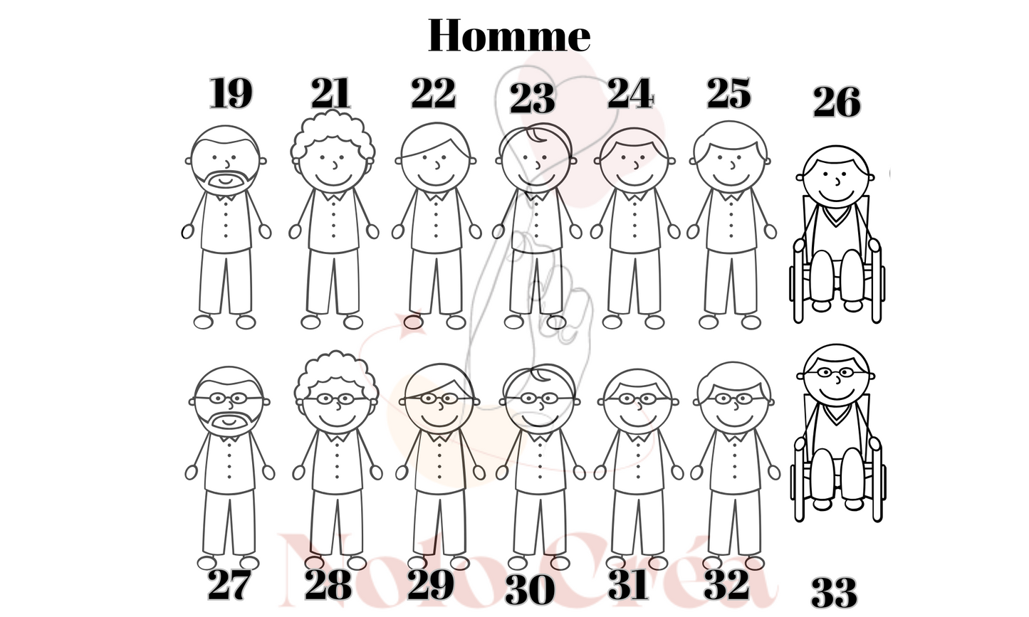 Décoration "La Maison du bonheur" – Personnalisable