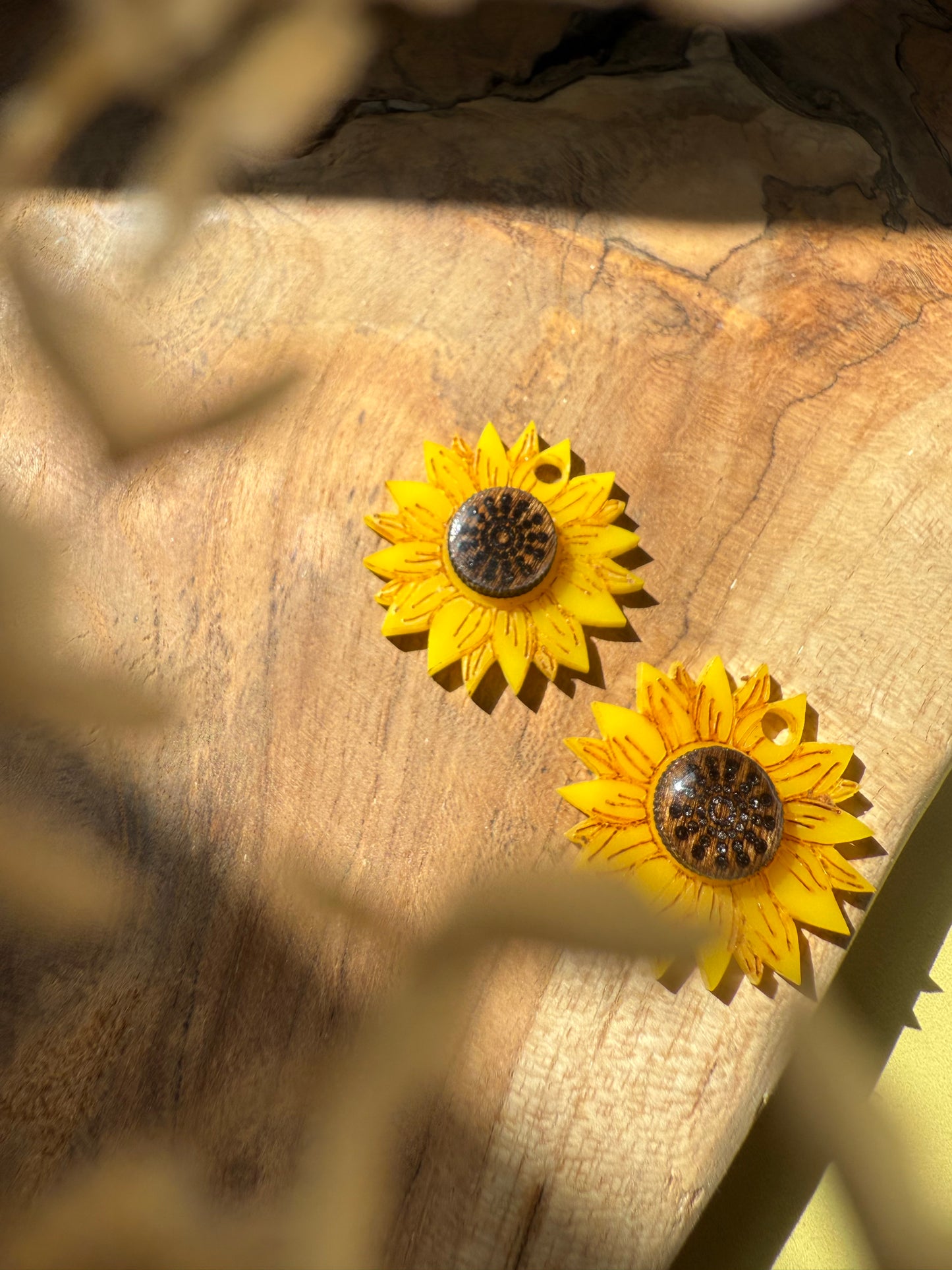 Créoles interchangeables édition d’Août "Les tournesols"