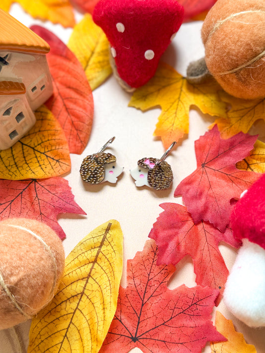 Créoles interchangeables - Gaston & Gisèle – Couple d’Hérissons