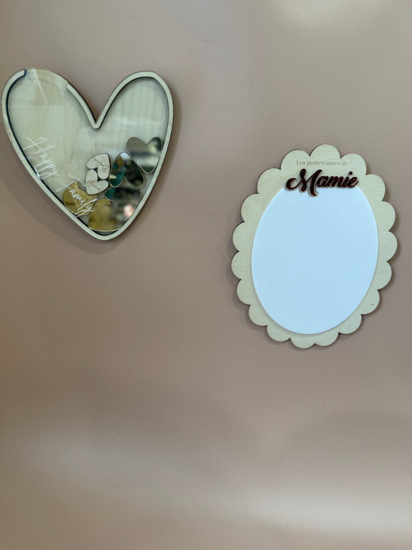 Les Petites Notes de Mamie – Bloc-Notes Réutilisable en Plexiglass