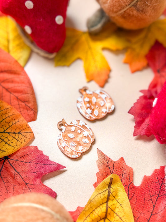 Créoles interchangeables - Pumpkin Bloom