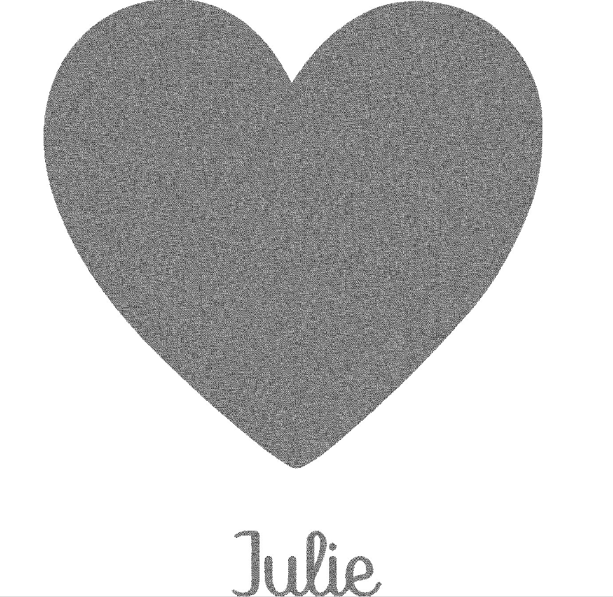 Pancarte "Les petits coeurs de Papy"