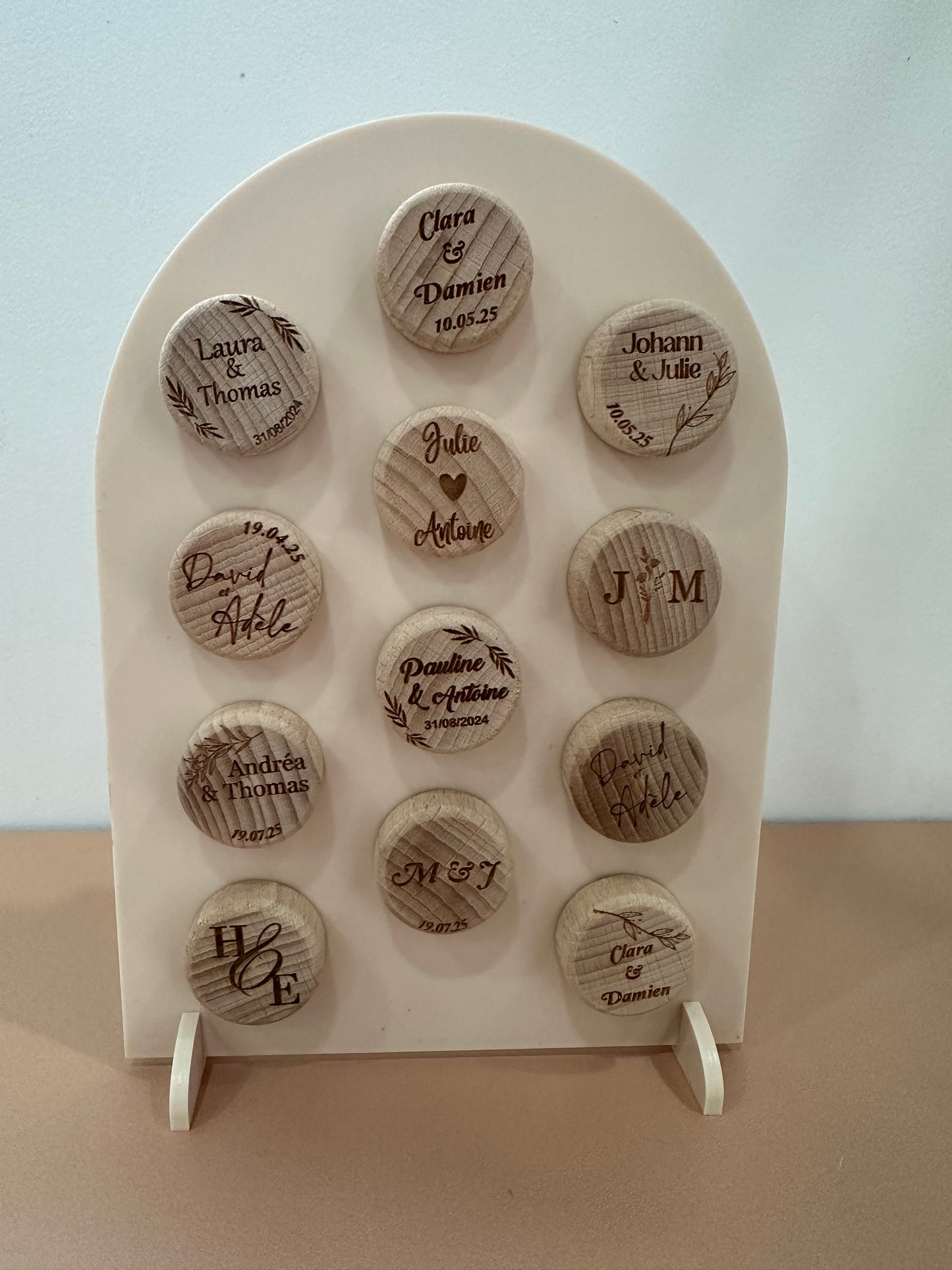 Bouchons Gravés Personnalisés