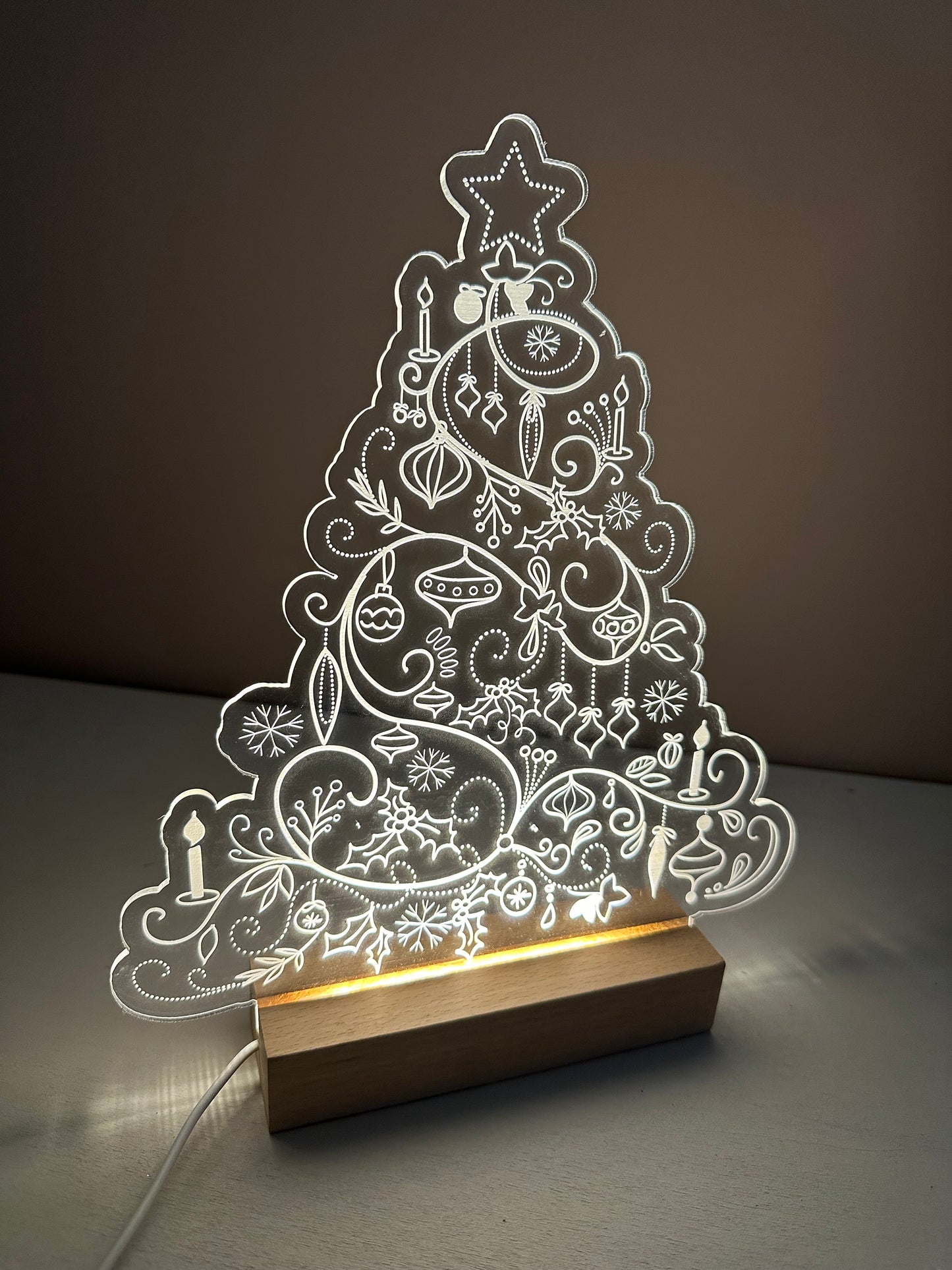 Lampe Led Noël "Mon Beau Sapin"