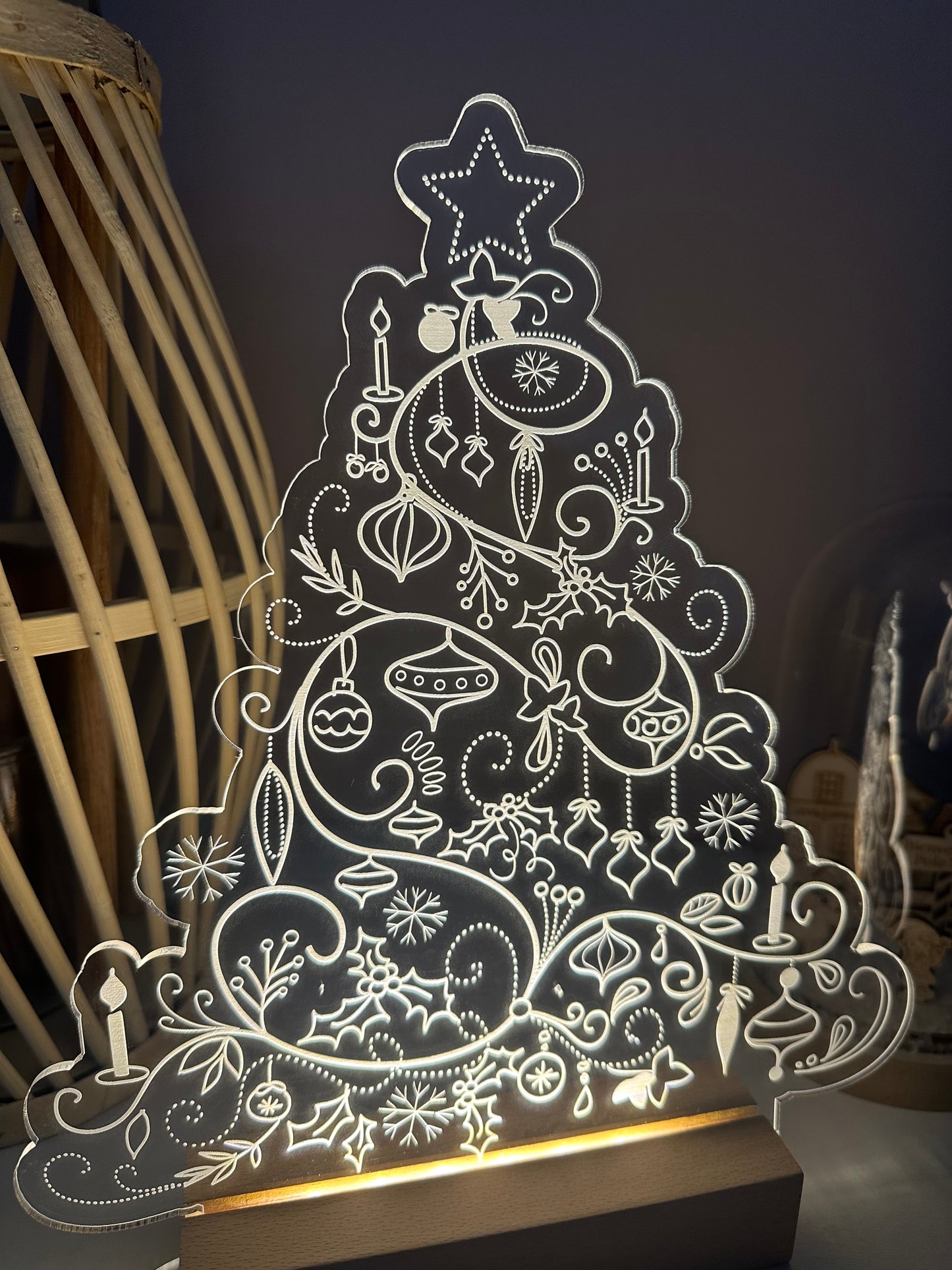 Lampe Led Noël "Mon Beau Sapin"