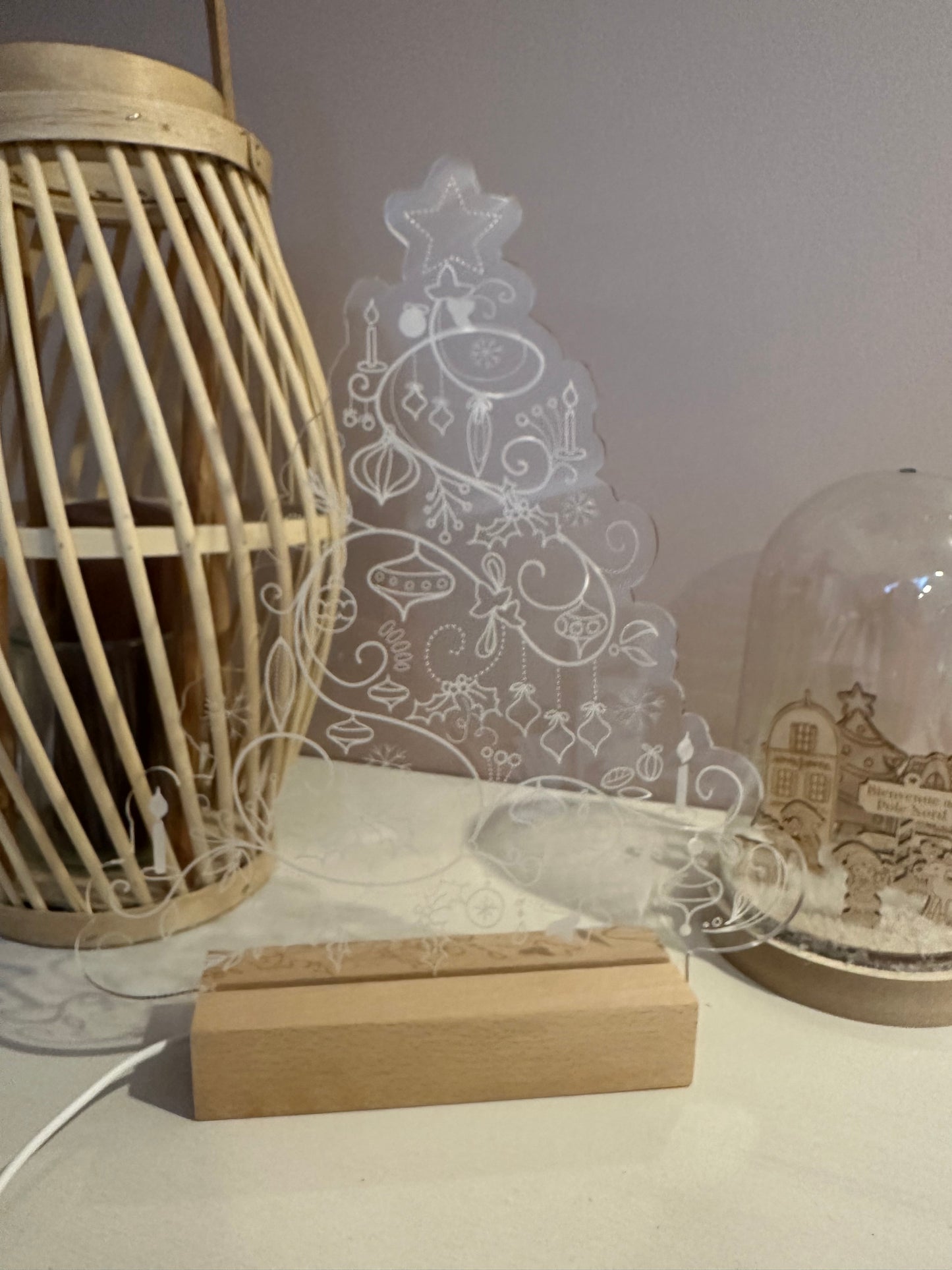 Lampe Led Noël "Mon Beau Sapin"