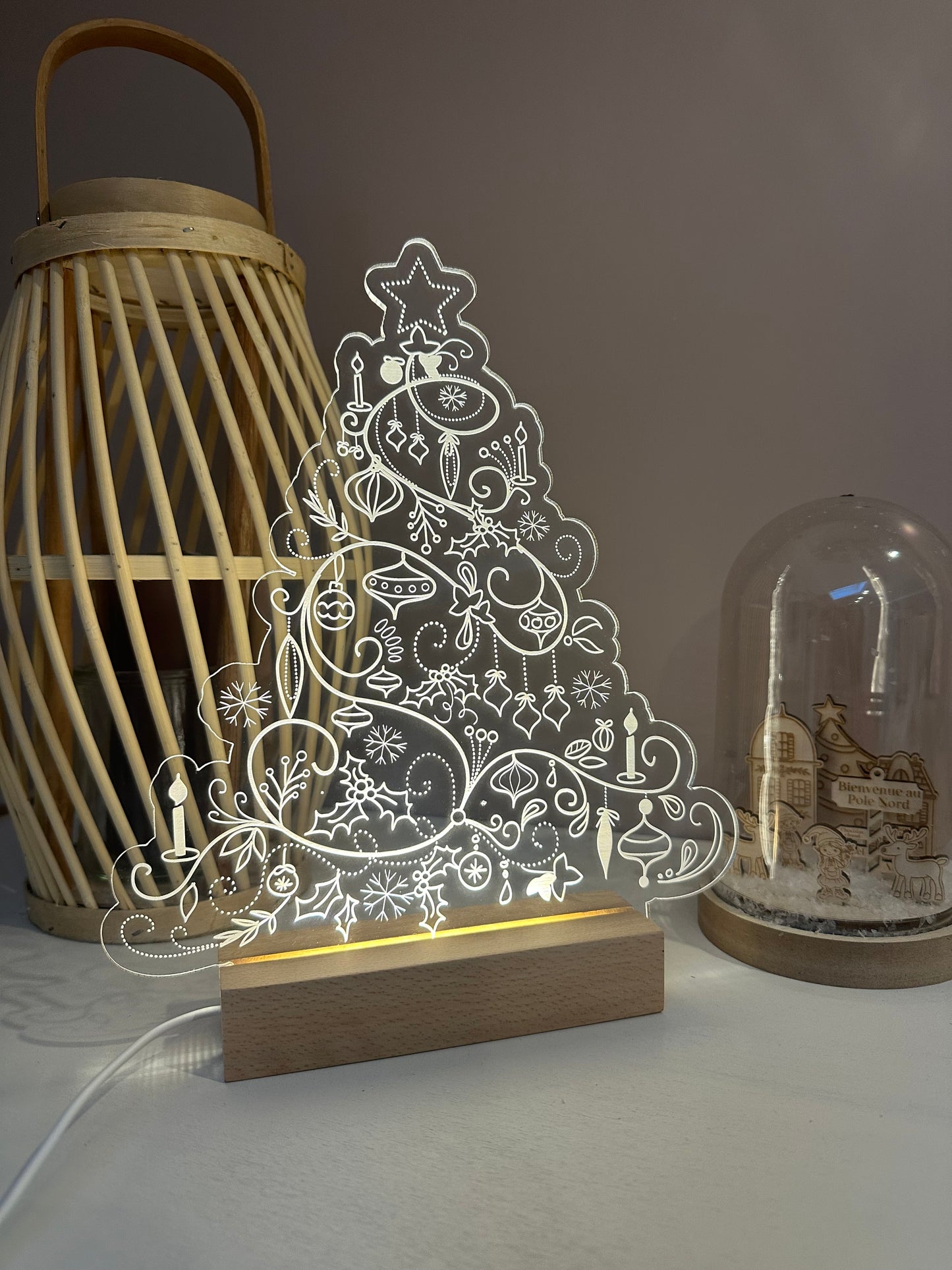Lampe Led Noël "Mon Beau Sapin"