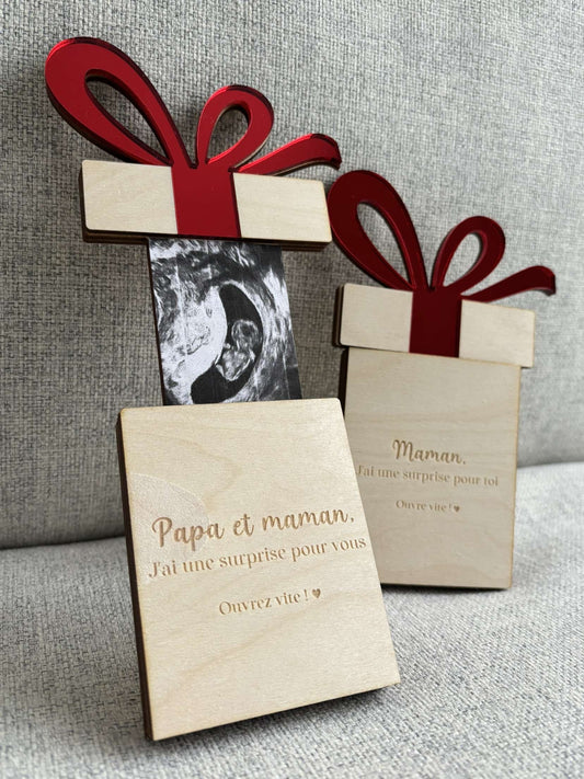 Coffret Cadeau Personnalisé en Bois