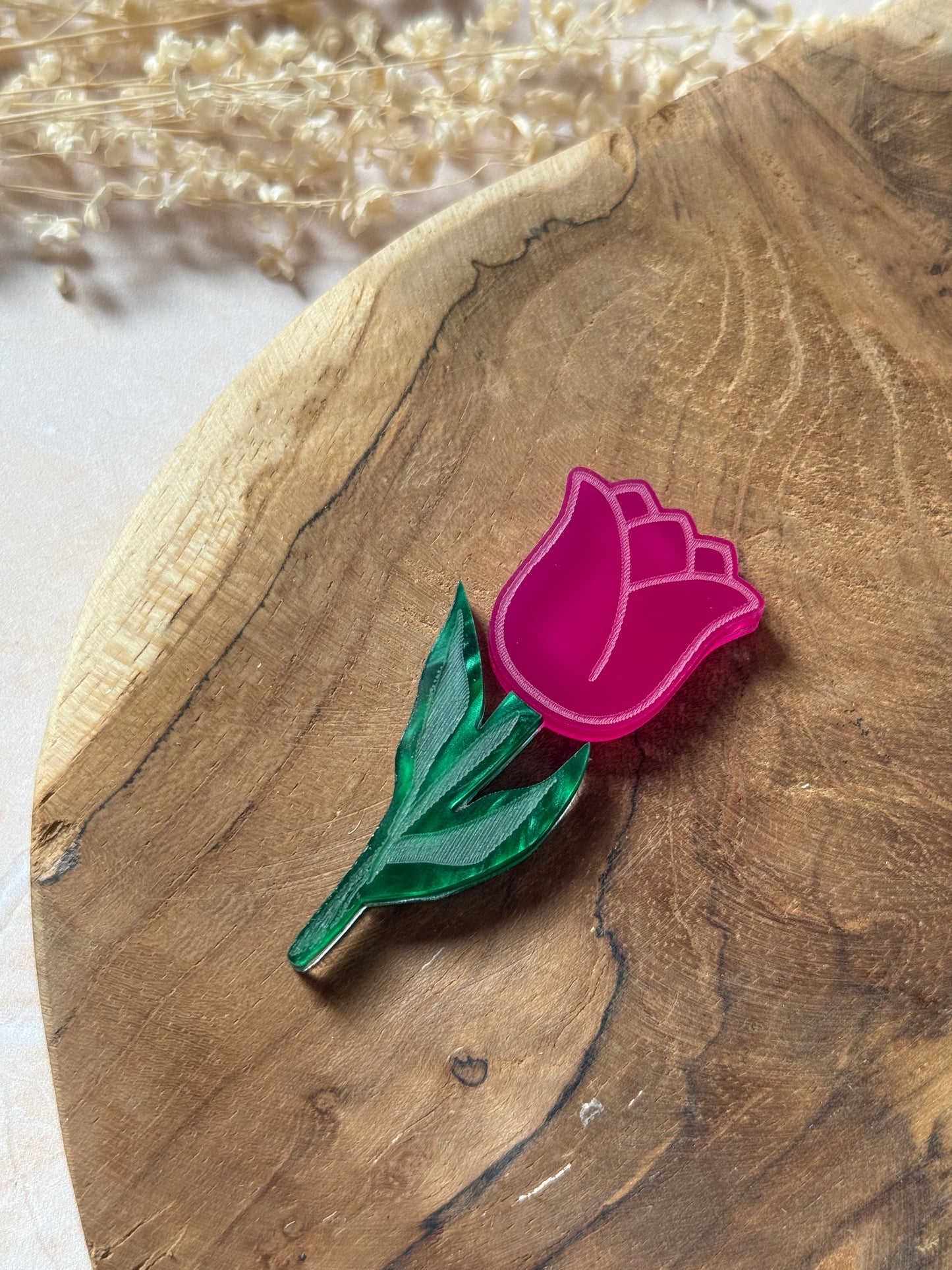 Broche Tulipe Éclatante