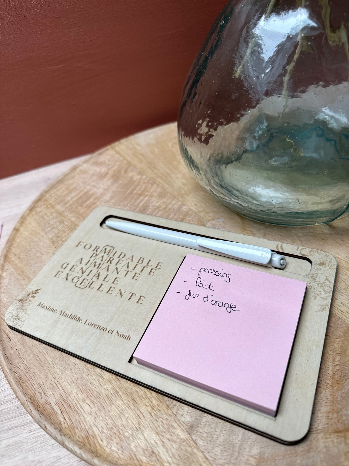 Support Post-it personnalisé