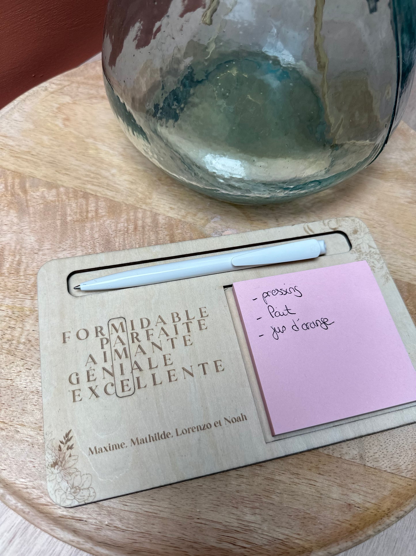 Support Post-it personnalisé