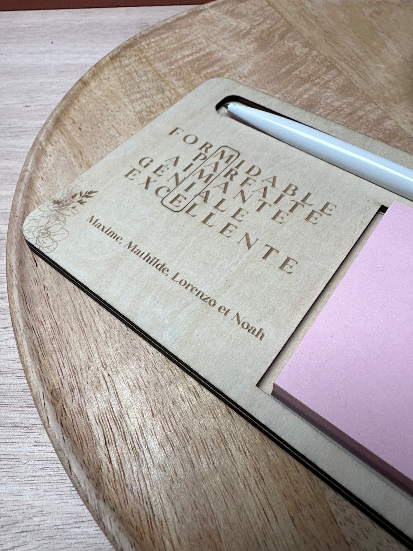 Support Post-it personnalisé