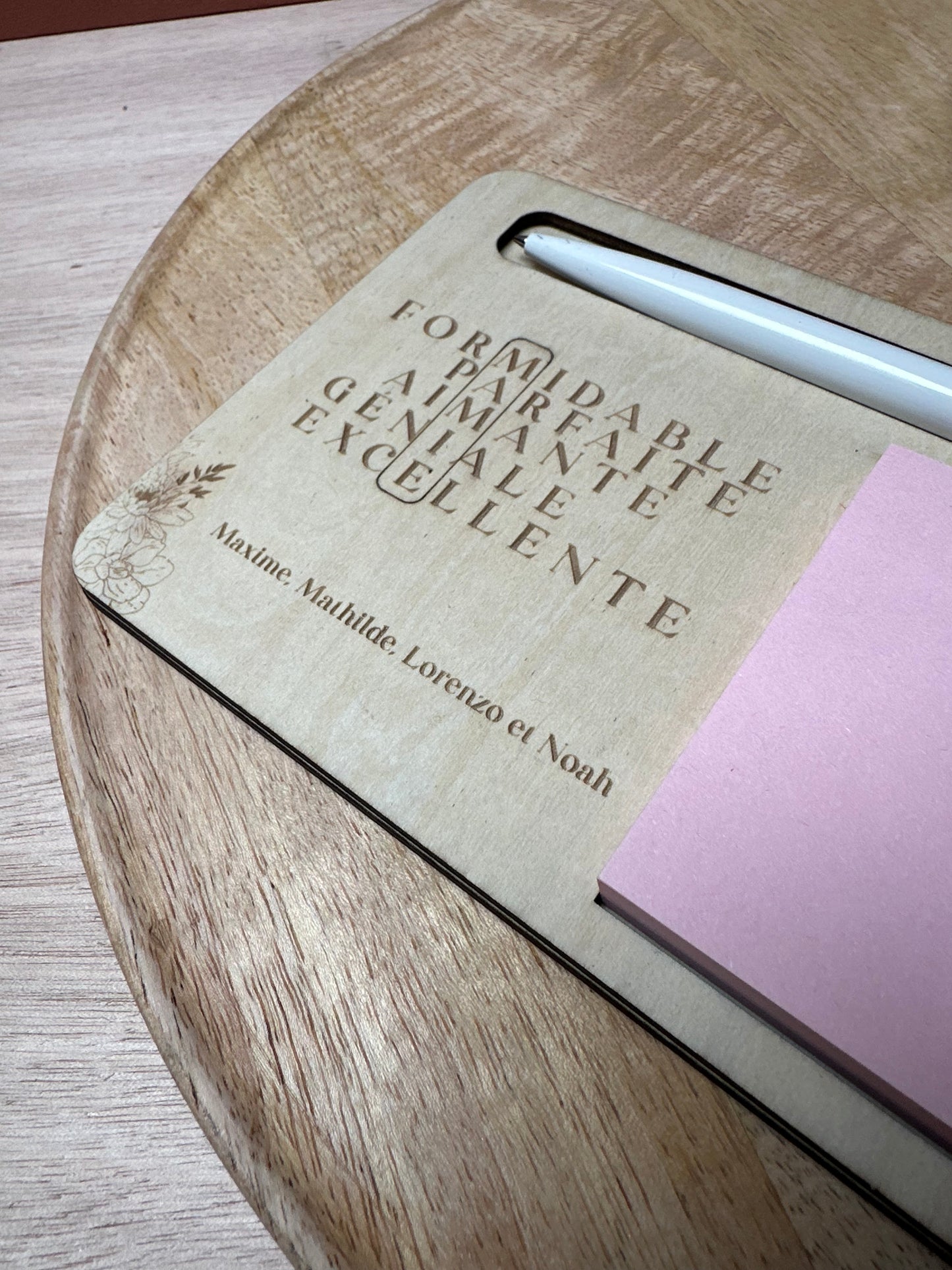 Support Post-it personnalisé