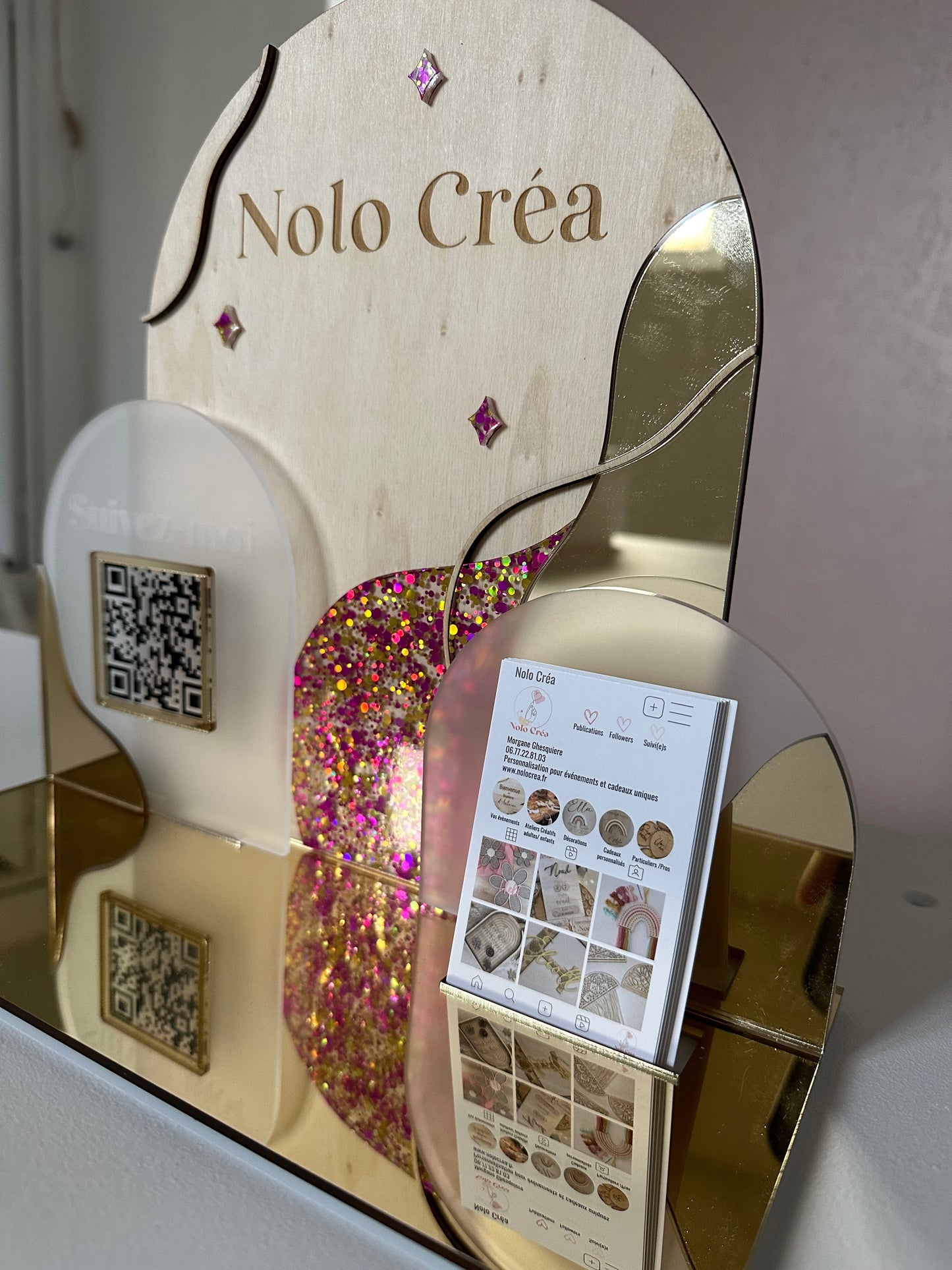 Présentoir /QR code