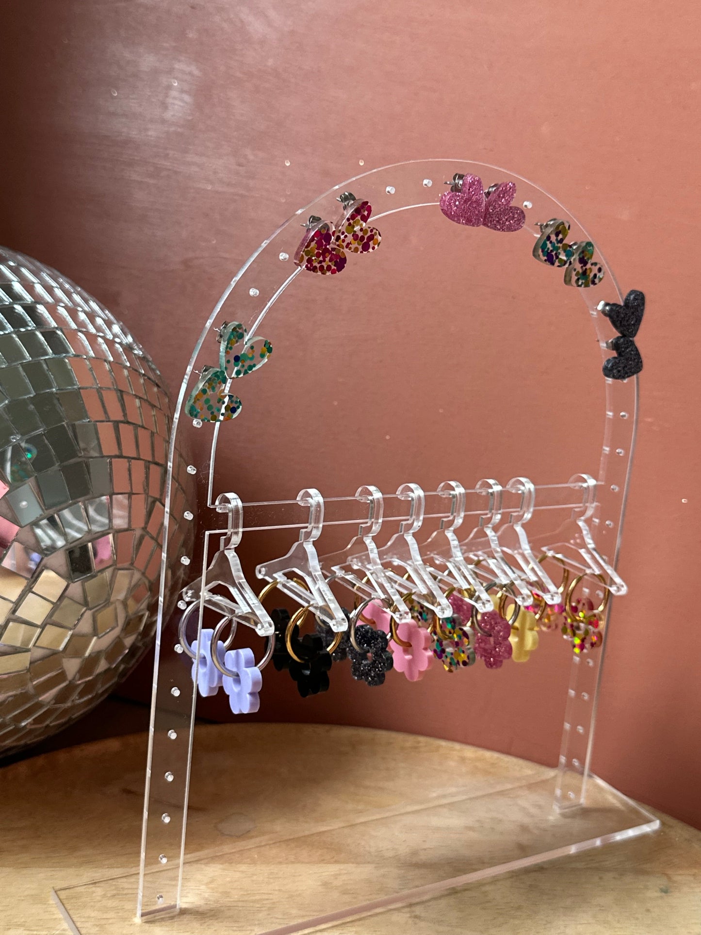 Boucles d'oreilles Créoles mini Daisy pour petite fille