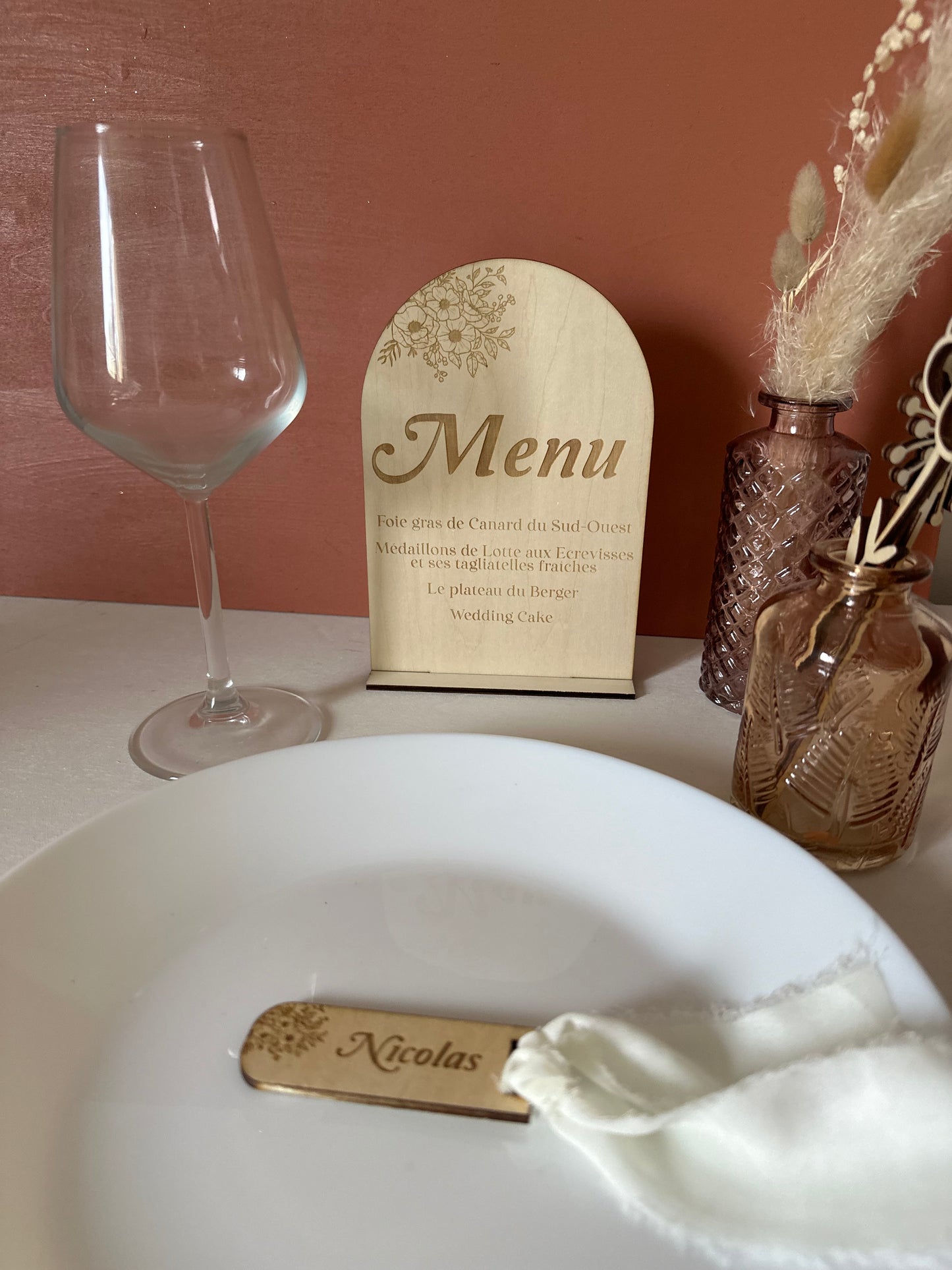 Menu - Éclat Floral