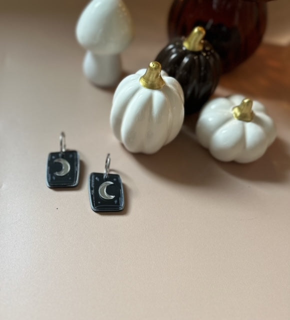 Boucles d'oreilles Créoles interchangeables - Livre des Secrets