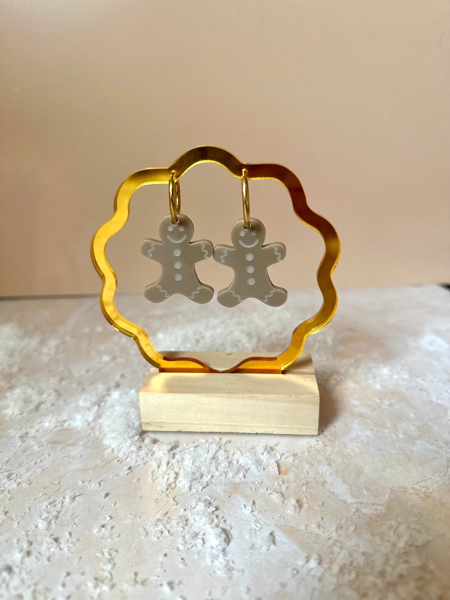 Boucles d'oreilles Créoles interchangeables - Pain d'Épices