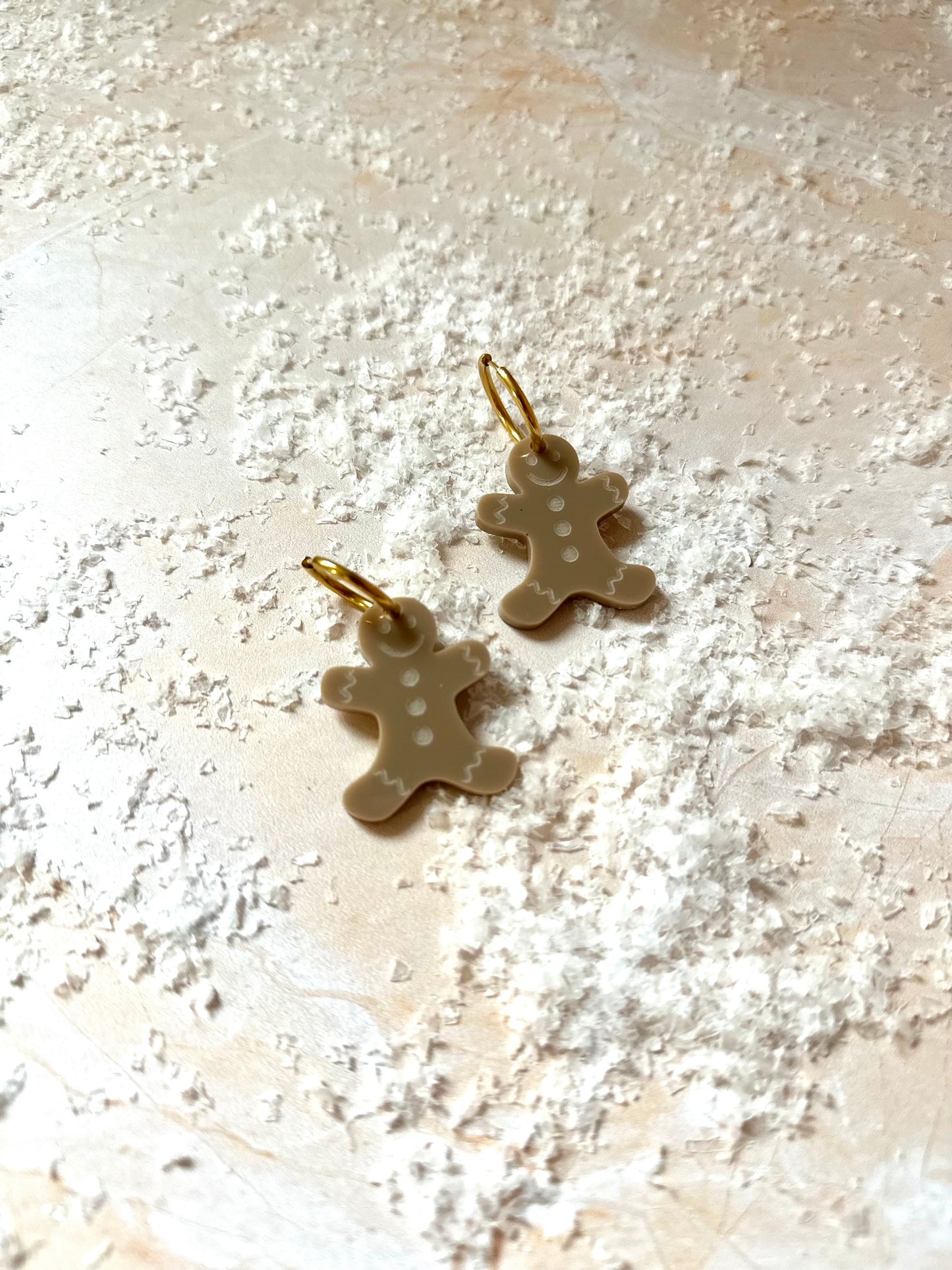 Boucles d'oreilles Créoles interchangeables - Pain d'Épices