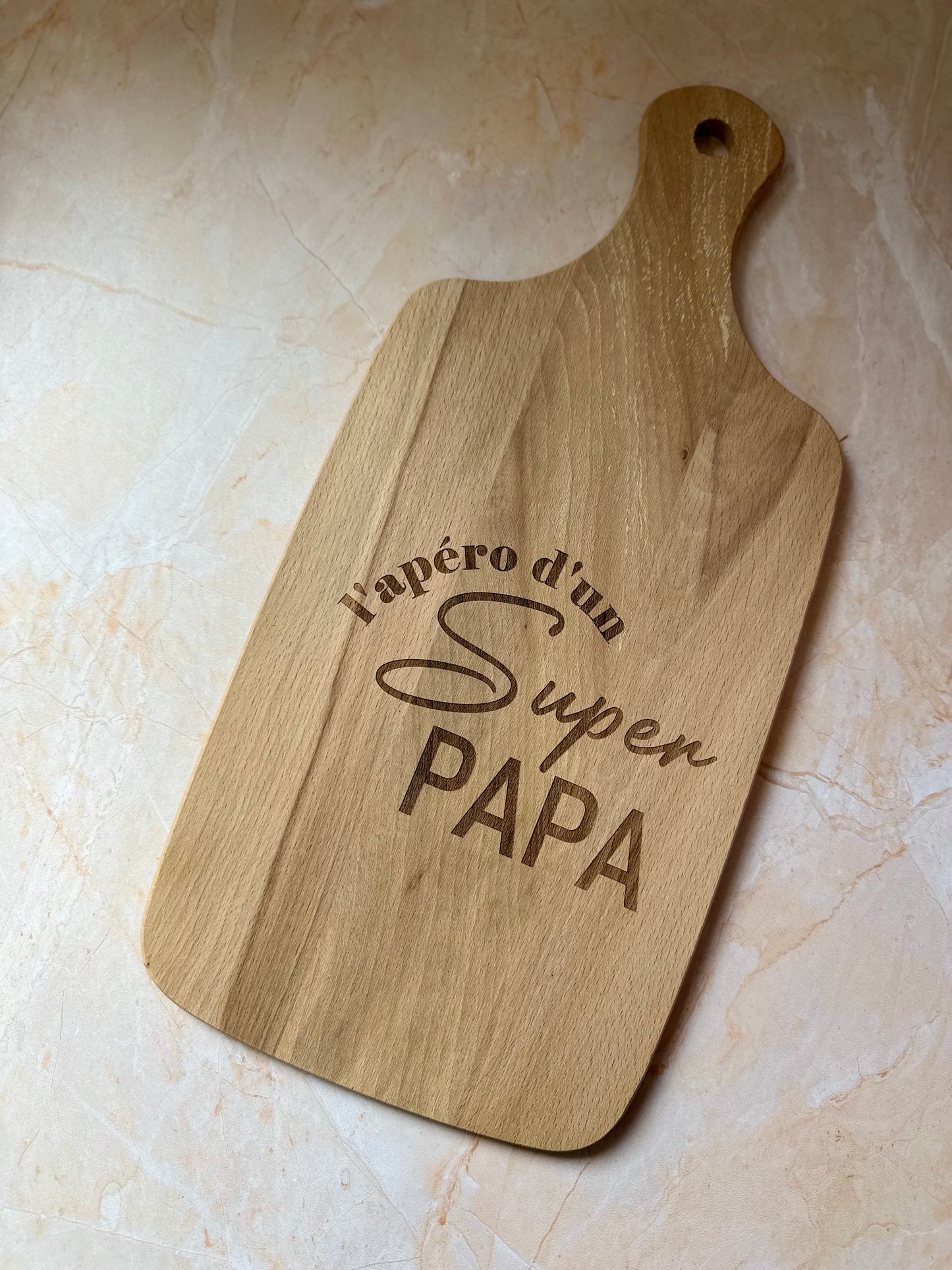 Planche à apéro : Super Papa
