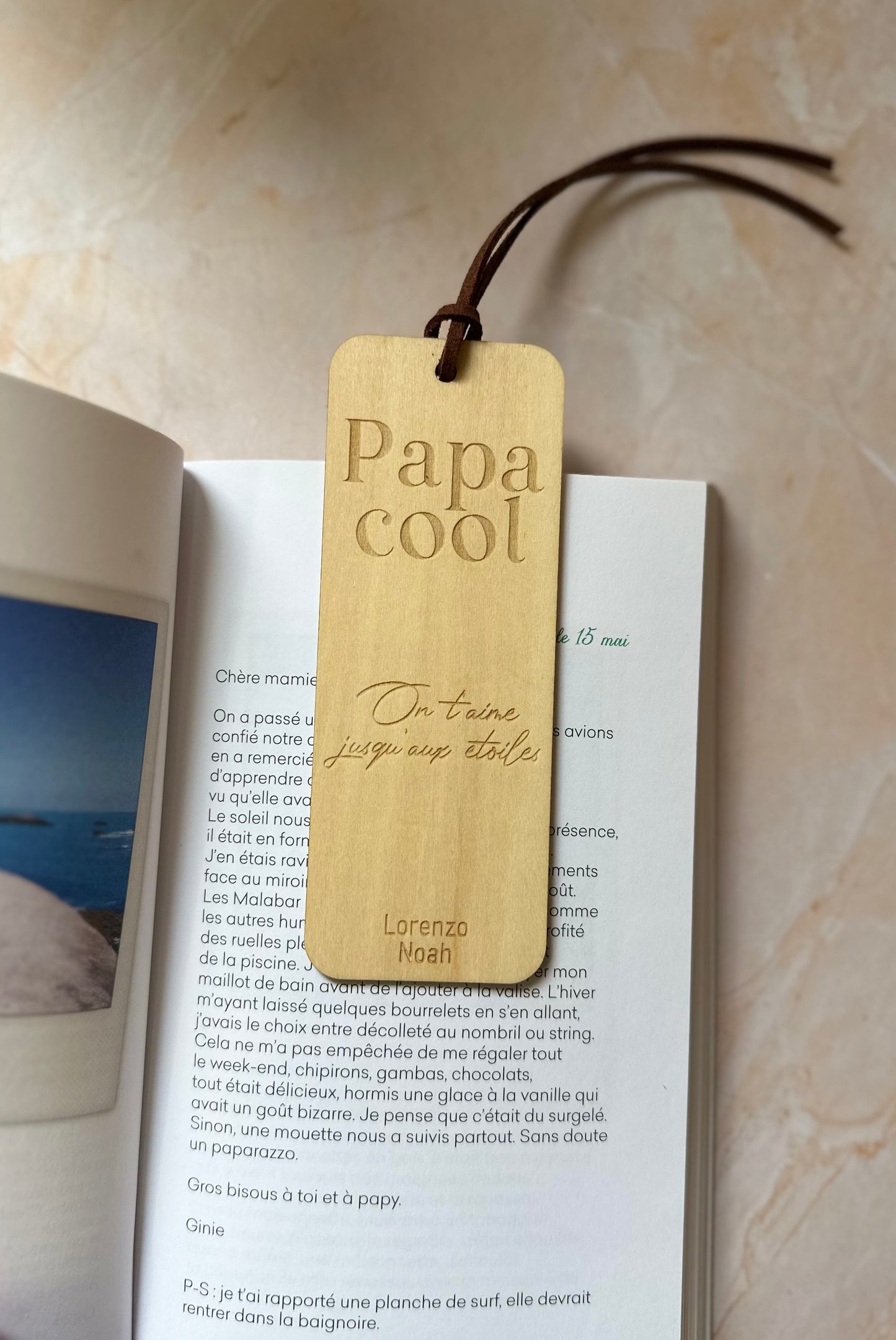 Marque page - Papa cool
