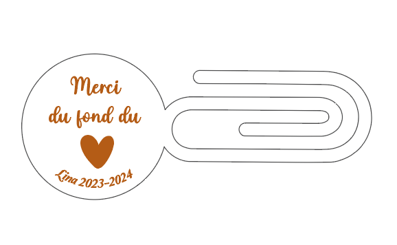 Magnet Trombone Personnalisable - Collection Fin d'Année Scolaire