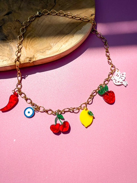 Collier Breloques Personnalisées