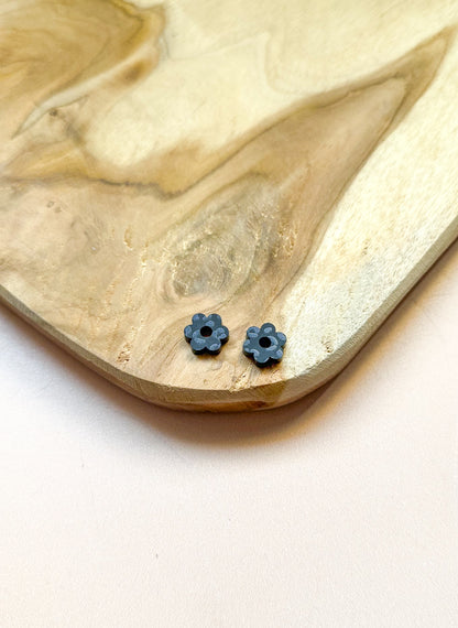 Créoles interchangeables mini Nuit Sauvage — Léopard Noir