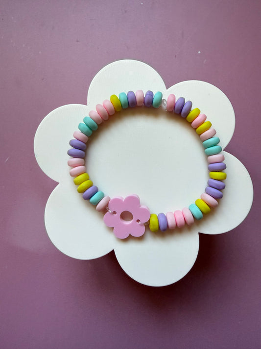 Bracelet Bonbon – Fleurs Girl Power