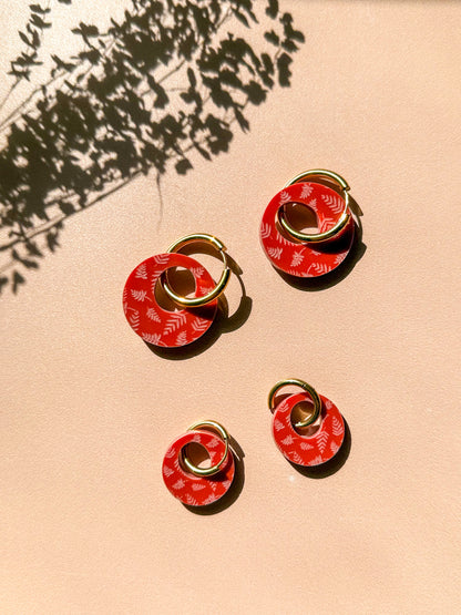 Boucles  d'oreilles Créoles Interchangeables – Natura mini 🌿