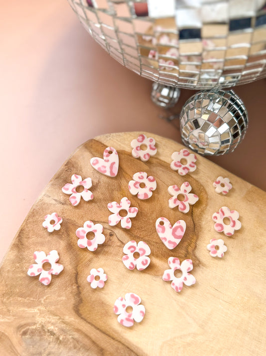 Créoles interchangeables – Fauve Rosée