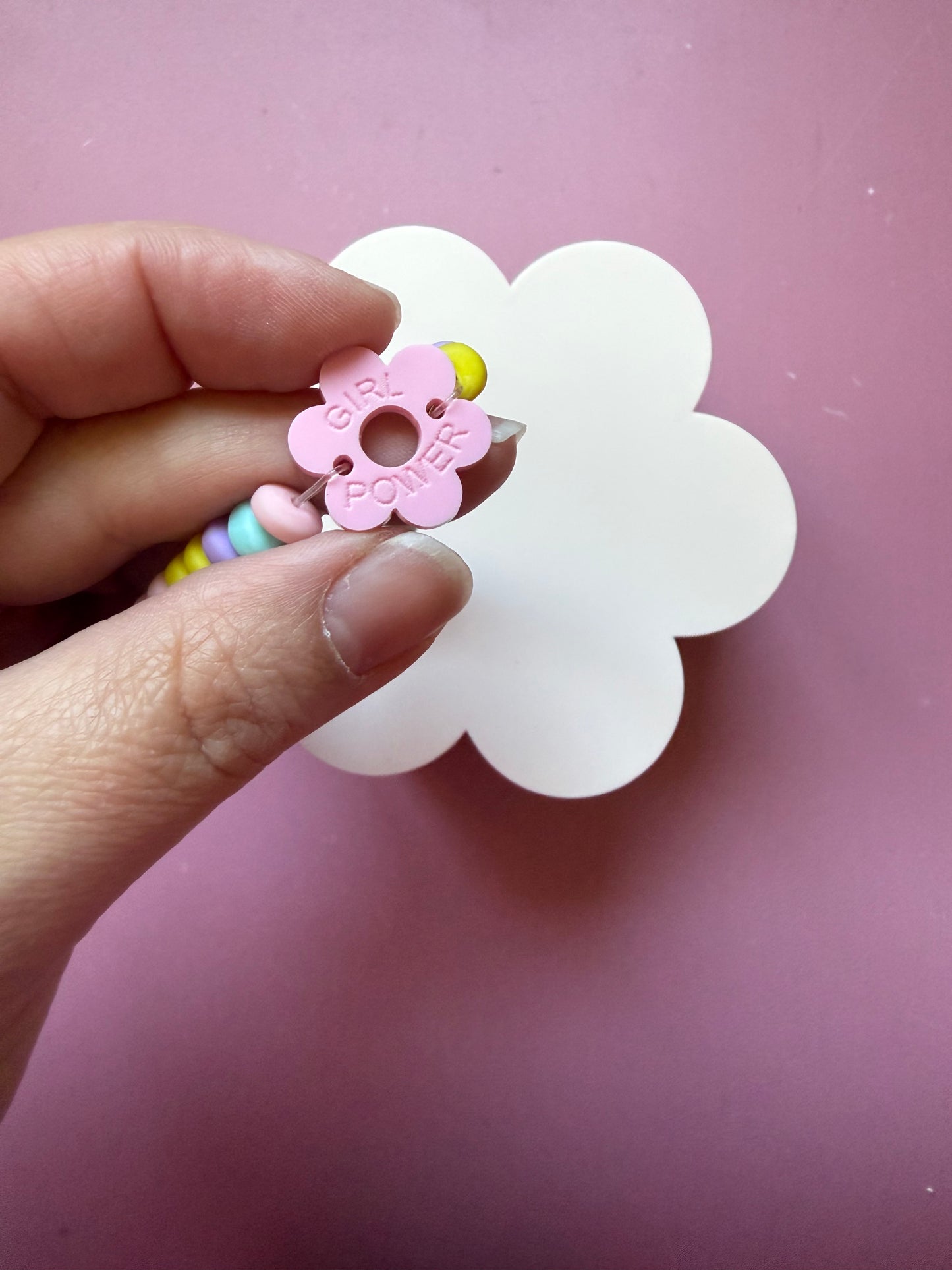 Bracelet Bonbon – Fleurs Girl Power