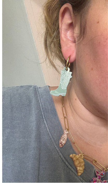 Créoles Interchangeables Pluie Chic - Bottes de pluie