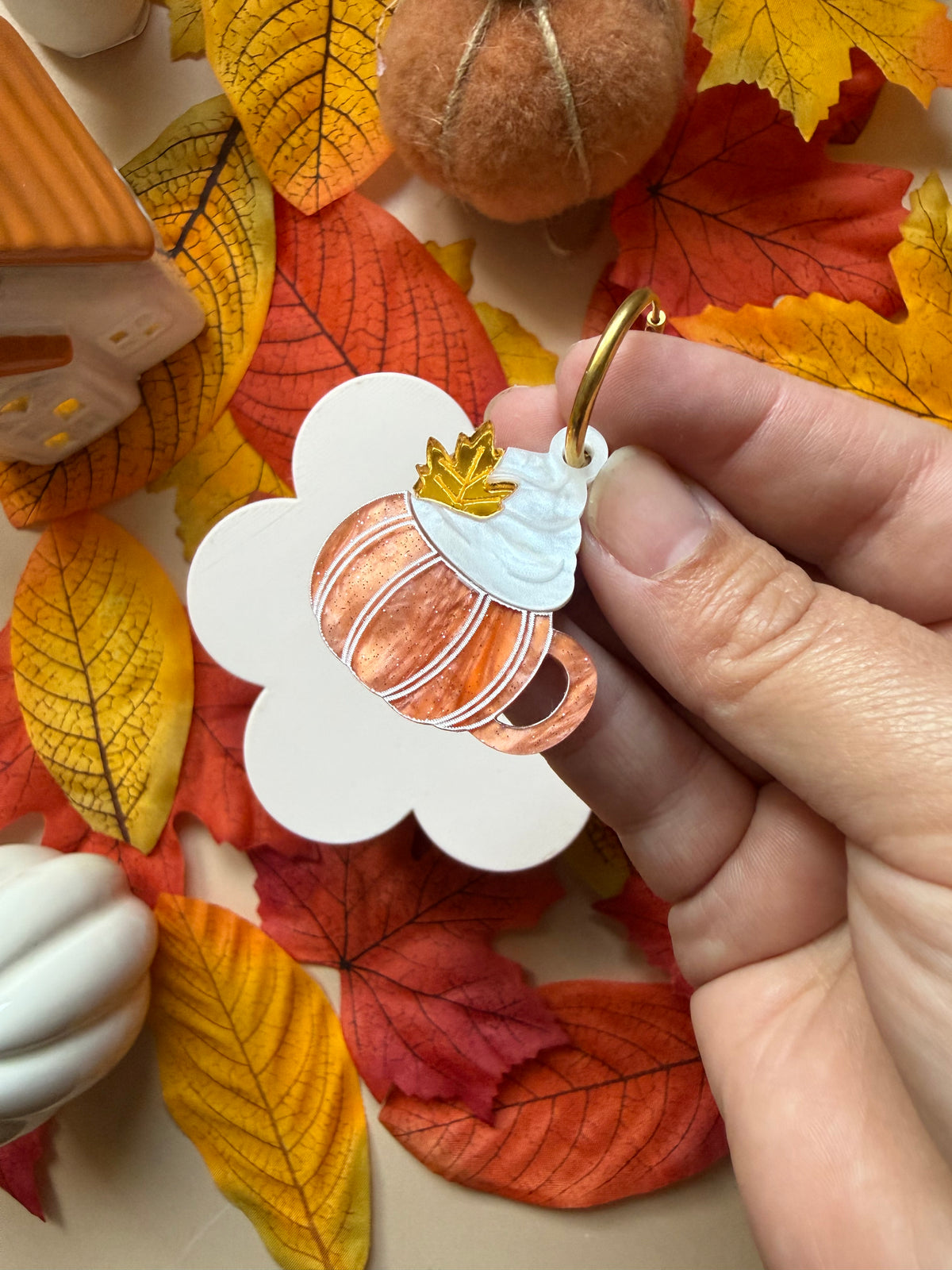 Pampilles Interchangeables -  Le Pumpkin Spice Latte