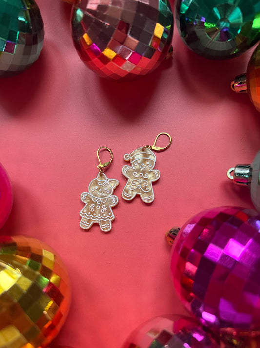 ✨ Pain d’Épices – Boucles d’oreilles Gingel & Cannelo ✨
