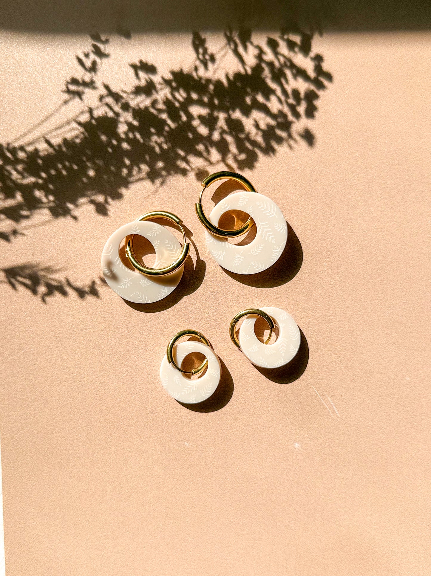 Boucles  d'oreilles Créoles Interchangeables – Natura mini 🌿