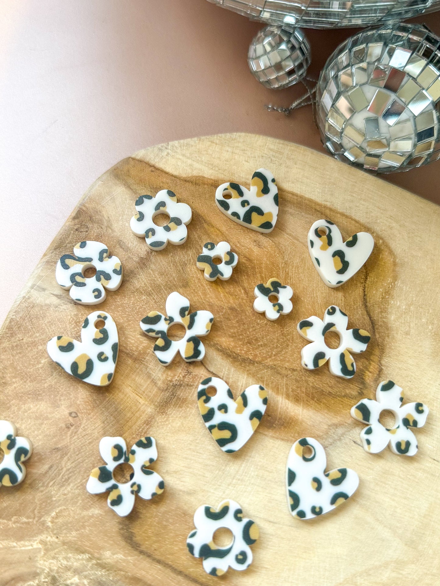 Créoles interchangeables mini Fauve iconique