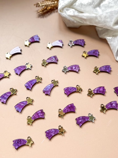 Créoles interchangeables - Étoiles Filantes