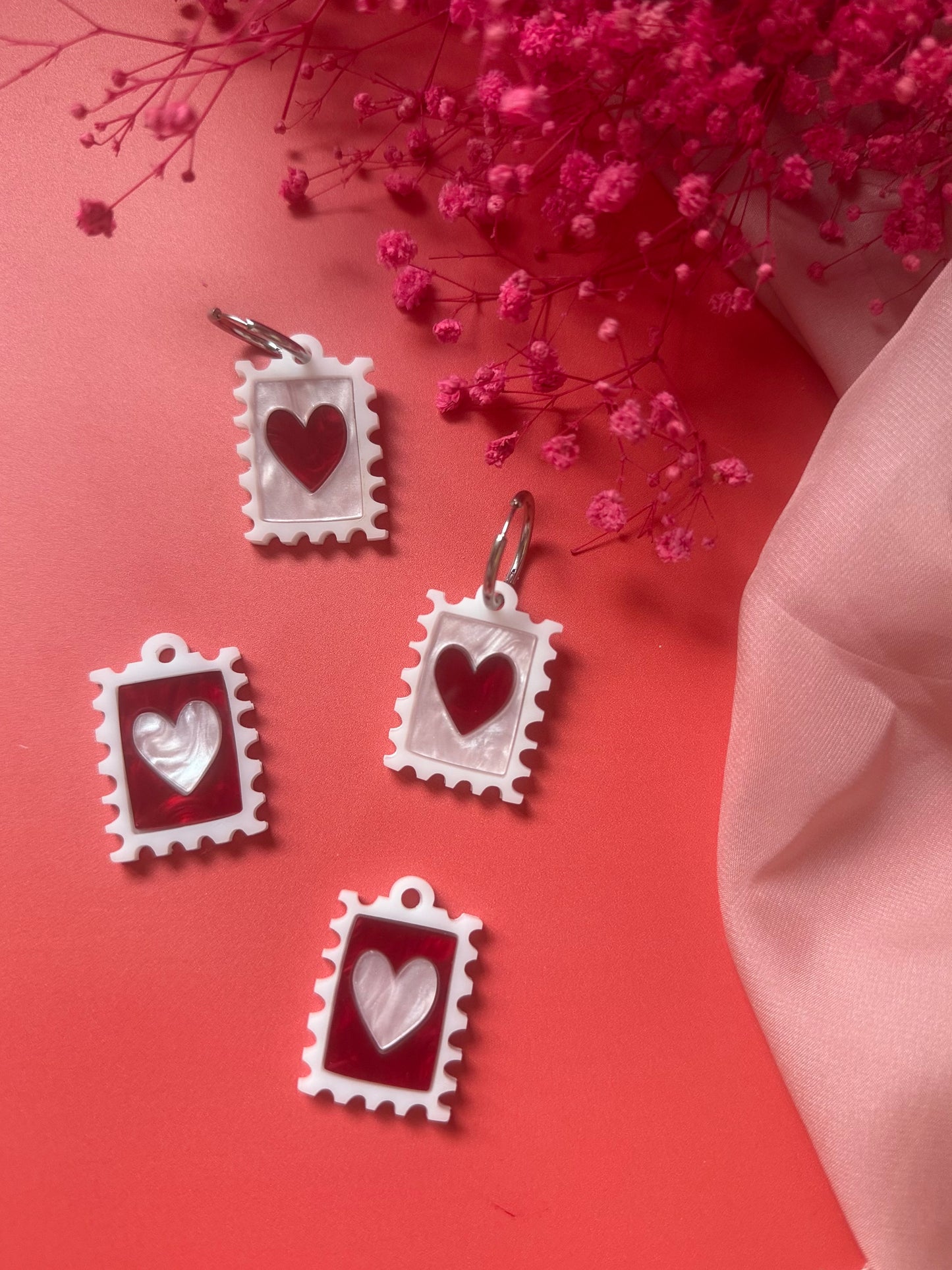 Créoles interchangeables Timbre d’Amour