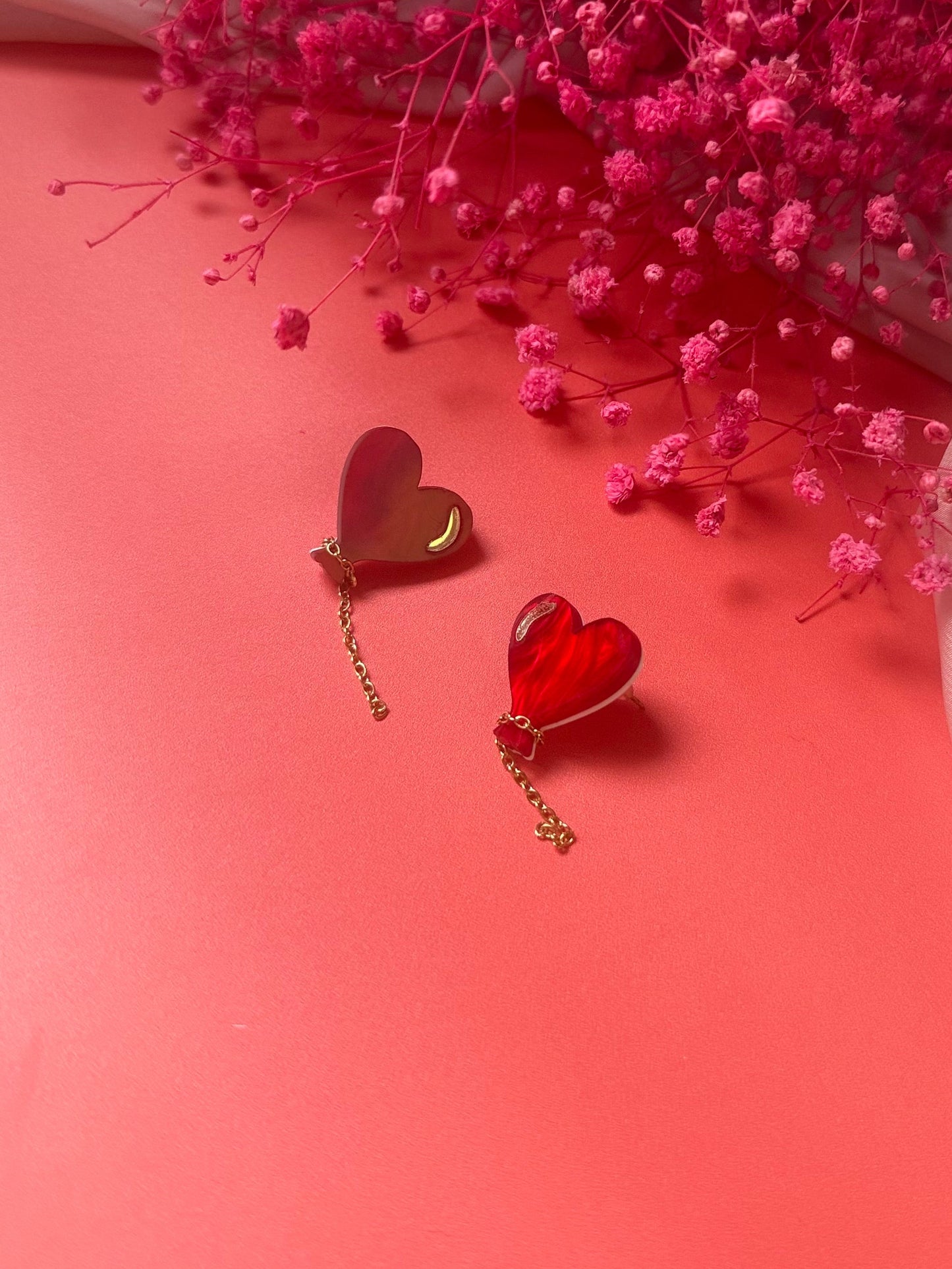 ❤️ Puces d’Oreille Cœur Ballon