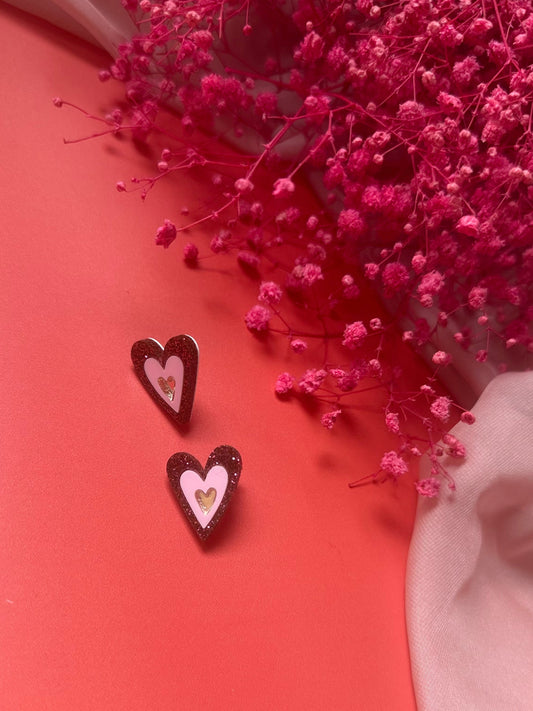 Triple Amour – Puce d’oreille 3 cœurs