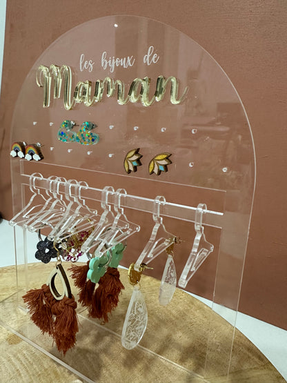 Présentoirs à bijoux "Les Bijoux de Maman"