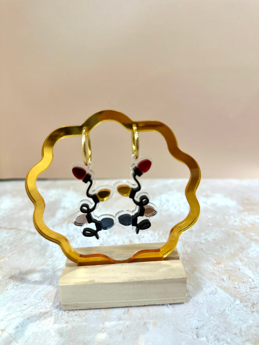 Boucles d'oreilles Créoles interchangeables - Guirlande Vintage