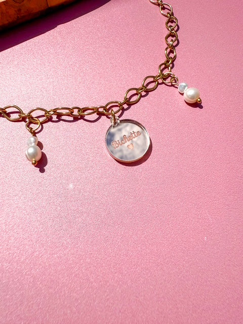 Collier Breloques Personnalisées